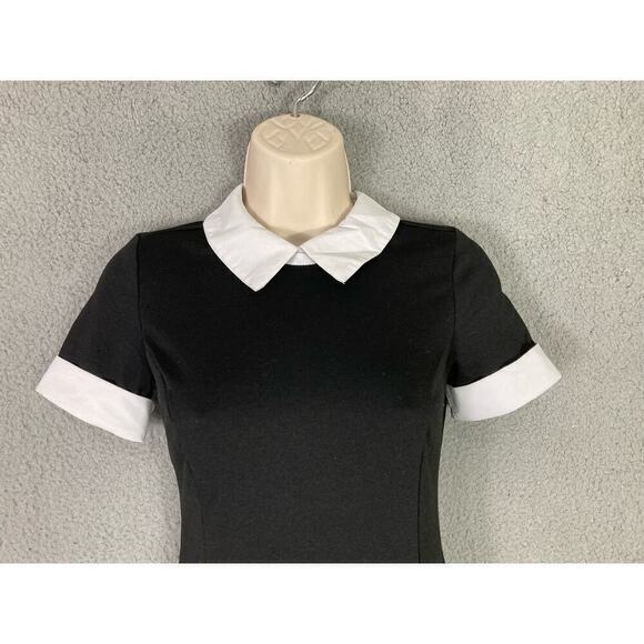 Spirit Halloween Wednesday Addams Dress Women's XS Black Skater Party Costume‎ - Picture 6 of 11